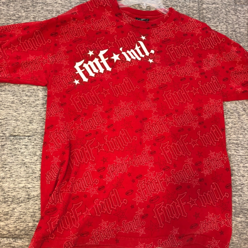 FMF Apparel mens red shirt